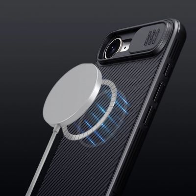 14. Nillkin CamShield Pro Magnethülle für iPhone 16e / 17e – Schwarz
