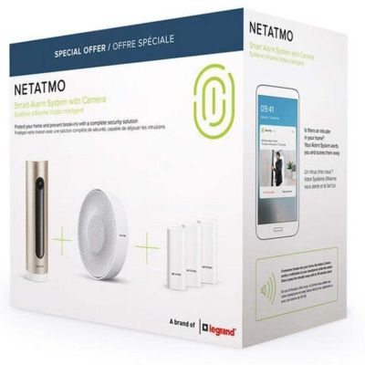 2. Netatmo NBU-ICCS Kamera mit Sensoren und Sirenensatz