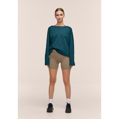 5. CASALL Damen-Radlerhose mit normalem Bund, Grün