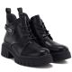 4. Damen-Botines mit Blockabsatz und Plateau, schwarz, Jezzi MR2502-3