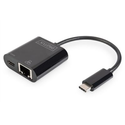 4. Digitus USB Typ-C™ Gigabit-Ethernet-Adapter mit Stromversorgung