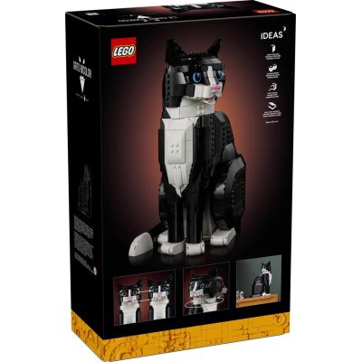 2. LEGO Ideas 21349 Schwarz-weiße Katze