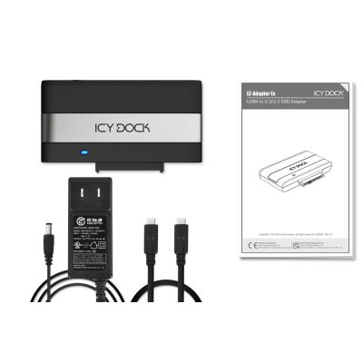 7. IcyDock USB4-zu-15-mm-U.2/U.3-SSD-Adapter