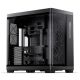 24. Jonsbo TK-4 Gehäuse, Midi-Tower, ATX, Tempered Glass – schwarz