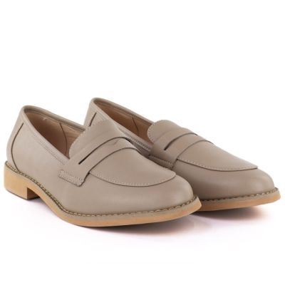 3. Beige Lederslipper Jezzi SFY25128