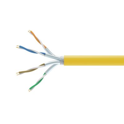 Installationsausrüstung Cat7A Simplx S/FTP DCA-Kabel 1000,00 m Orange LSZH