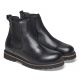 7. Birkenstock Highwood Slip On M LENA Schwarze Herren Chelsea Boots aus echtem Leder (1025764)