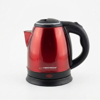 6. ESPERANZA Wasserkocher Parana 1,0 l Rot EKK128R