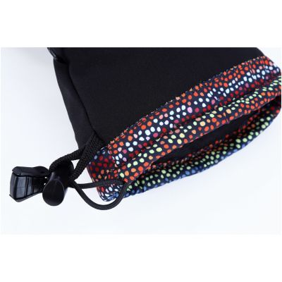 VIKING Tanuka Ski Lady Damen-Skihandschuhe, schwarz-mehrfarbig, Größe 8