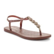 IPANEMA CLASS EASY ON GLOW BRAUN/GLITZER/GOLD 27299-BN199