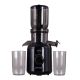 21. ELDOM Slow Juicer PJ350 250 W Schwarz Zwei Filter Neue Generation Schwerlastpresse