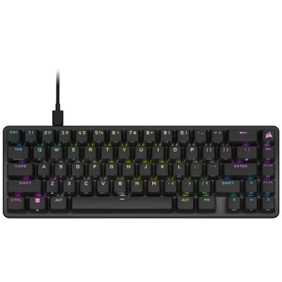 9. Corsair K65 PRO MINI Gaming-Tastatur USB QWERTZ Deutsch Schwarz
