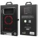 9. Audi RSQ Carbon Fiber Sport Red Circle MagSafe Case für iPhone 17 Pro Max – Schwarz