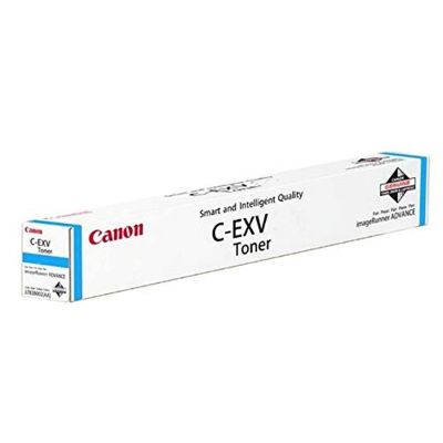 2. Canon C-EXV 51L Tonerkartusche, 1 Stück, Original Cyan