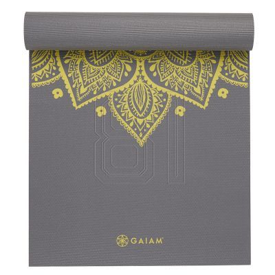 4. Gaiam Yogamatte "CITRON SUNDIAL" 6mm 61333