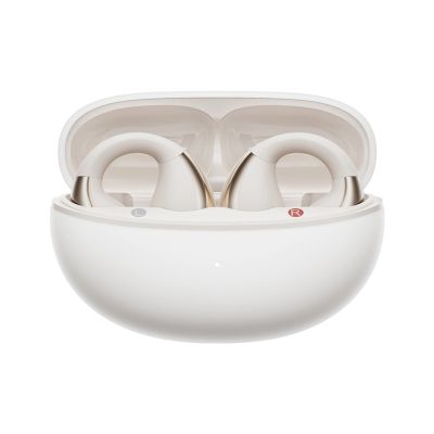 3. OWS QCY Crossky C30 Ohrhörer mit Clip, IPX4, Bluetooth 5.4 – Weiß