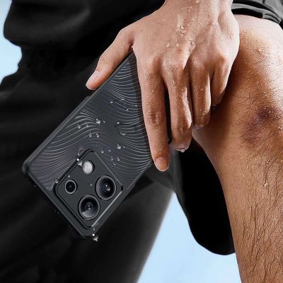 3. Dux Ducis Aimo Hülle für Xiaomi Redmi Note 13 5G - Schwarz