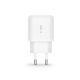 3. Tech-Protect C20W USB-C PD 20W / USB-A QC 3.0 Netzwerkladegerät mit USB-C / Lightning Kabel – Weiß