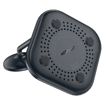 6. Acefast 15W Qi Wireless Charger für iPhone (mit MagSafe) und Apple AirPods Ständerhalter Magnethalter grau (E6 grau)