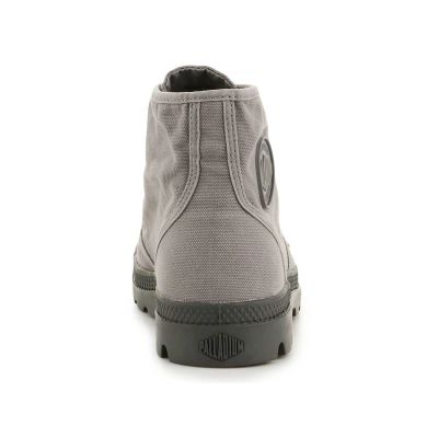 6. Palladium Pampa High Hi M 02352-071-M Graue Flanellschuhe