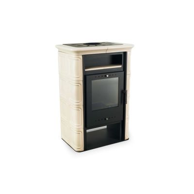 Kamin Vera Cappuccino CLR Fliesen 6 kW