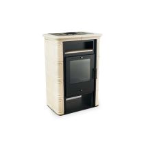 Kamin Vera Cappuccino CLR Fliesen 6 kW