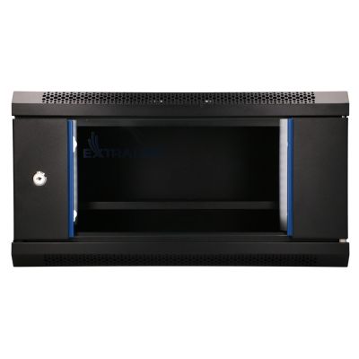 Extralink LITE 4U 530x400 Wandschrank, schwarz, freistehend/Wand-/Bodenregal, schwarz