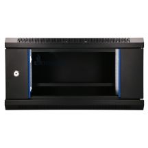 Extralink LITE 4U 530x400 Wandschrank, schwarz, freistehend/Wand-/Bodenregal, schwarz