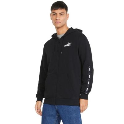 7. Puma ESS+ Tape Full-Zip Hoodie TR M 848768 01