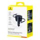 4. Baseus Enjoyment Max 60W Autoladegerät mit einziehbaren USB-C- und Lightning Kabeln – Schwarz