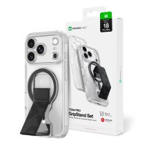 AmazingThing Titan Pro Objektivständer-Set für iPhone 18 Pro Max mit magnetischer Halterung und Ständer, kompatibel mit MagSafe – Transparent