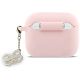 2. Guess Silikon-4G-Charm-Hülle für AirPods Pro 3, Pink