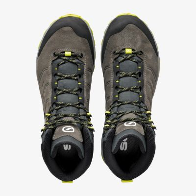 5. Scarpa RUSH TRK GTX Titanium, Limette