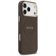 4. Guess Peony Hot Stamp MagSafe Case für iPhone 17 Pro Max - Braun
