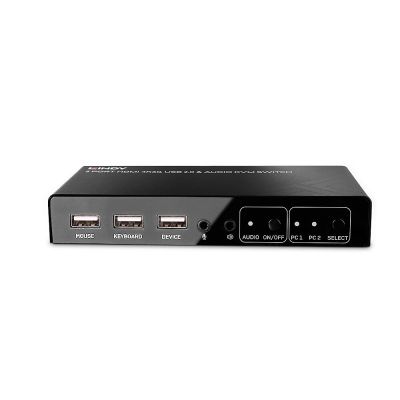 4. Lindy 32809 KVM-Switch Schwarz