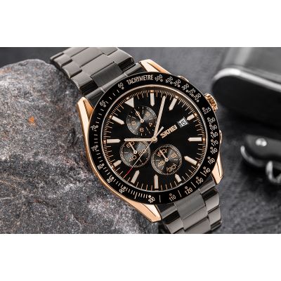 7. Skmei 9253RGBK Herrenuhr + Box