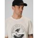 3. Herren-T-Shirt mit Aufdruck, regulär, Größe 4F 4FRSS26TTSHM4298-11S
