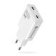 EVERACTIVE GAN SUPER SLIM 2X USB-C PD 45W WEISSES LADEGERÄT SC-465Q