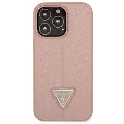 3. Guess GUHCP13LPSATLP iPhone 13 Pro / 13 6.1" pink/pink Hardcase SaffianoTriangle Logo