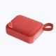 6. QCY SP2 IP67 Bluetooth-Lautsprecher mit RGB-Hintergrundbeleuchtung und Stereomodus – Rot