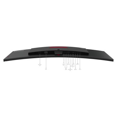 14. Lenovo ThinkVision P49w-30 Computermonitor, 124,5 cm (49 Zoll), 5120 x 1440 Pixel, Dual-WQHD-LED, Schwarz