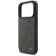 6. Mercedes Leather Large Laurel Leave MagSafe Case für iPhone 17 Pro - Schwarz und Grau