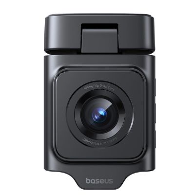 7. Baseus PrimeTrip VD1 Pro 4K Autokamera mit 1080p-Rückfahrkamera und Stromversorgungsset – Schwarz