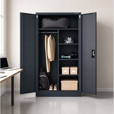 6. Iron Mate SATURN Metall-Werkzeugschrank 185x90x45 Anthrazit RAL7016