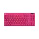 3. Logitech PRO X TKL Tastatur Pink