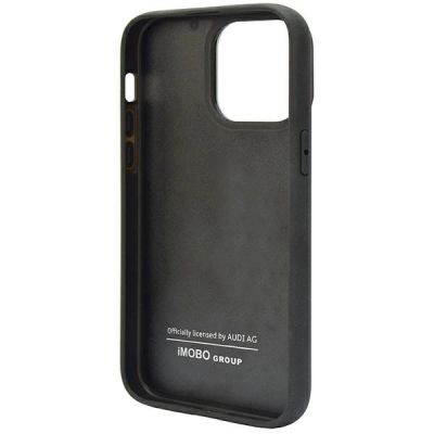 5. Audi Carbon Fiber Stripe iPhone 14 Pro Max 6,7" schwarz/schwarz Hardcase AUS-TPUPCIP14PM-R8/D1-BK
