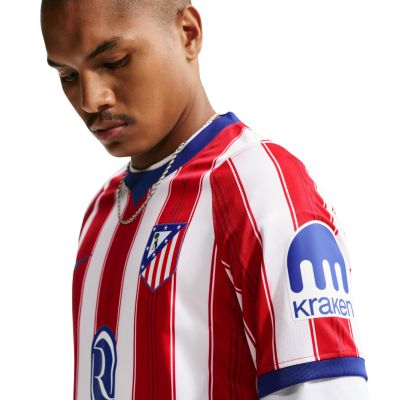 7. Nike Atlético Madrid 2026/27 Stadion Heimtrikot Herren Weiß und Rot II1893 101