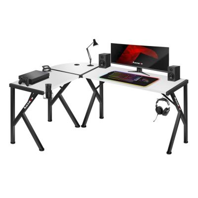 Huzaro Hero 6.3 Weißer Gaming-Schreibtisch