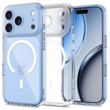 Tech-Protect MagPeak MagSafe CC Hülle für iPhone 17 Pro Max / 18 Pro Max – Transparent