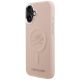 2. Karl Lagerfeld MagSafe Hülle mit Initialen und Metalllogo für iPhone 16 Plus – Pink
